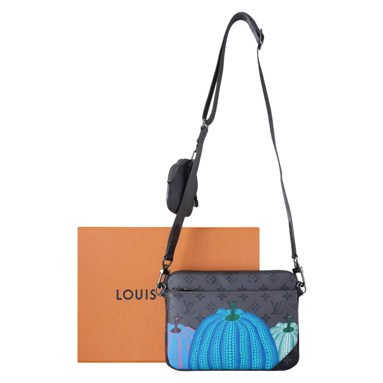 LOUIS VUITTON(USED)루이비통 쿠사마 야요이 트리오 메신저백